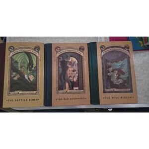 Series of Unfortunate Events Box: the Trouble Begins (Books1-3) bk 1-3